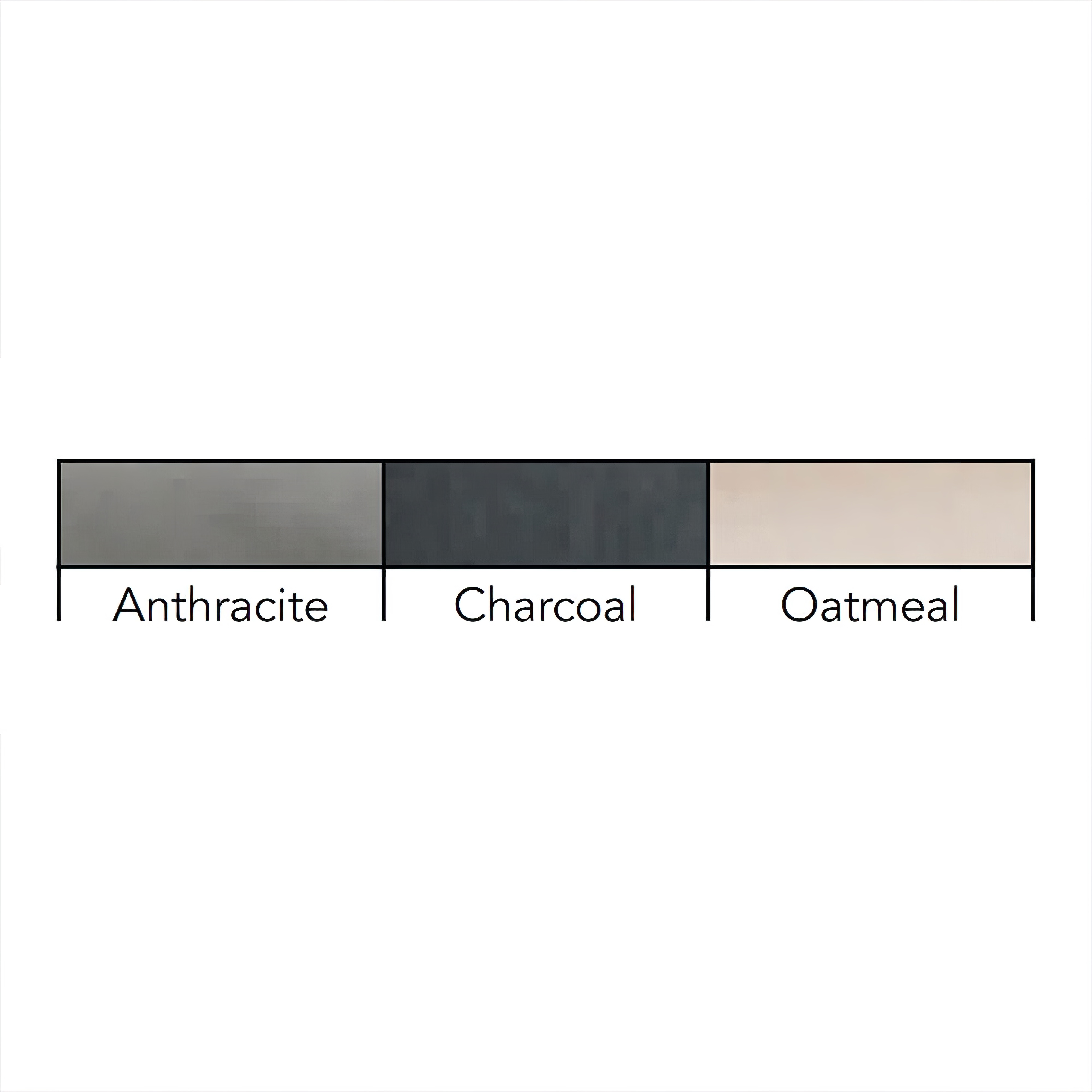 Canapé de jardin 3 places en aluminium & corde d'extérieur - Austen Sofa / Charcoal