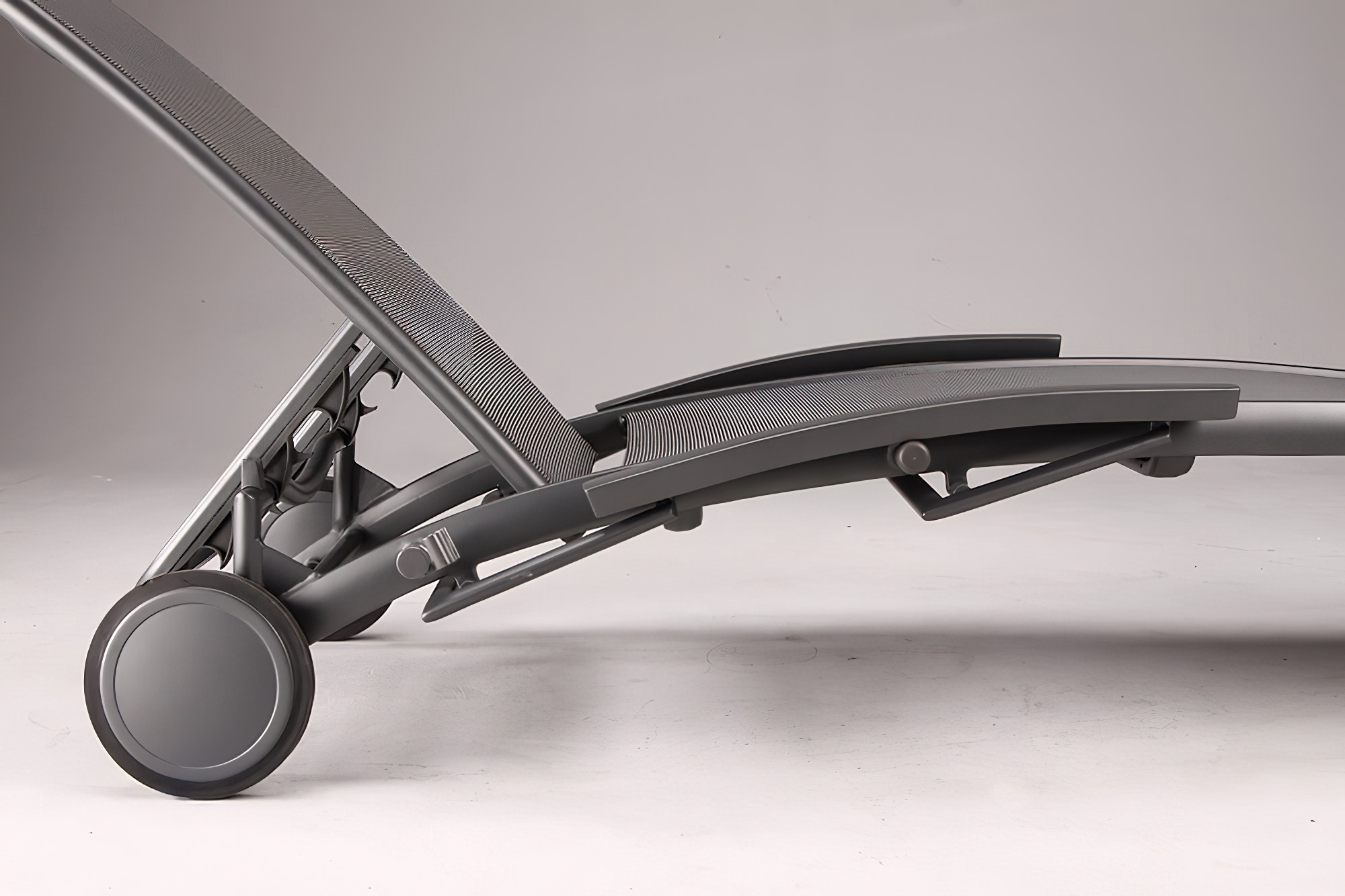 Chaise longue d'extérieur avec dossier réglable - Chaise longue Synabilis