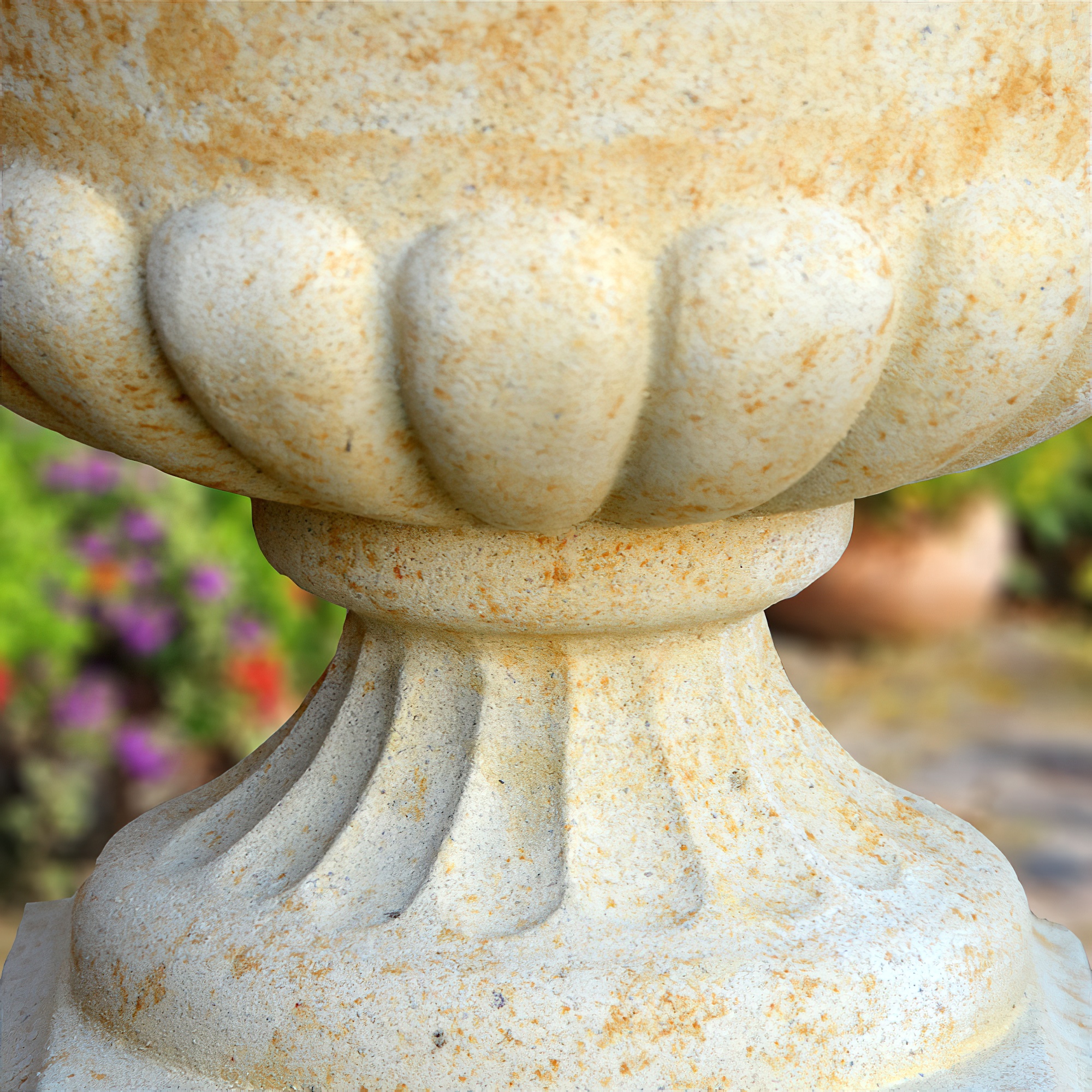 Vase de jardin historique en pierre - Fiora / Sand