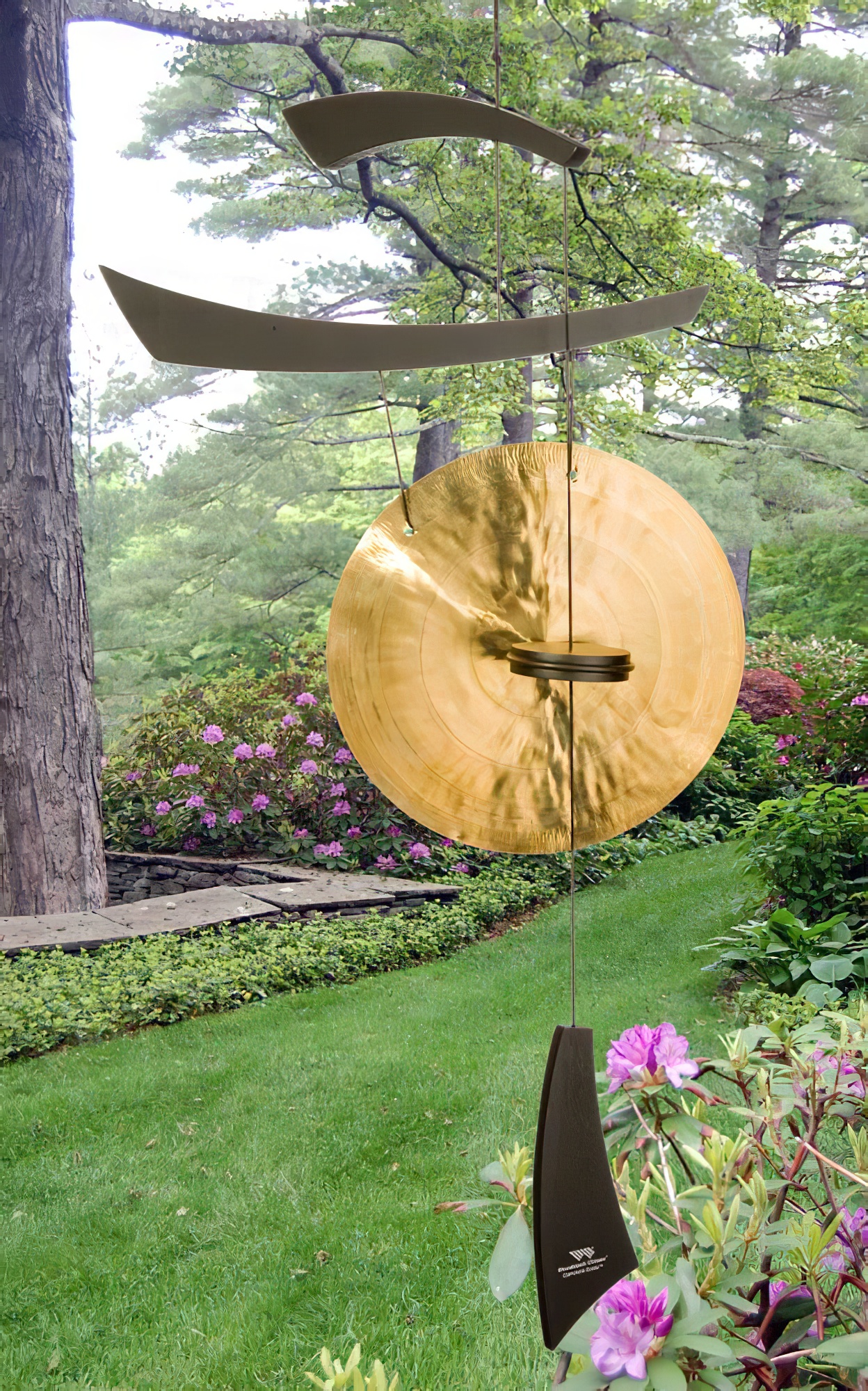 Jeu de sons de jardin - Emperor Gong - Noir / 25,4