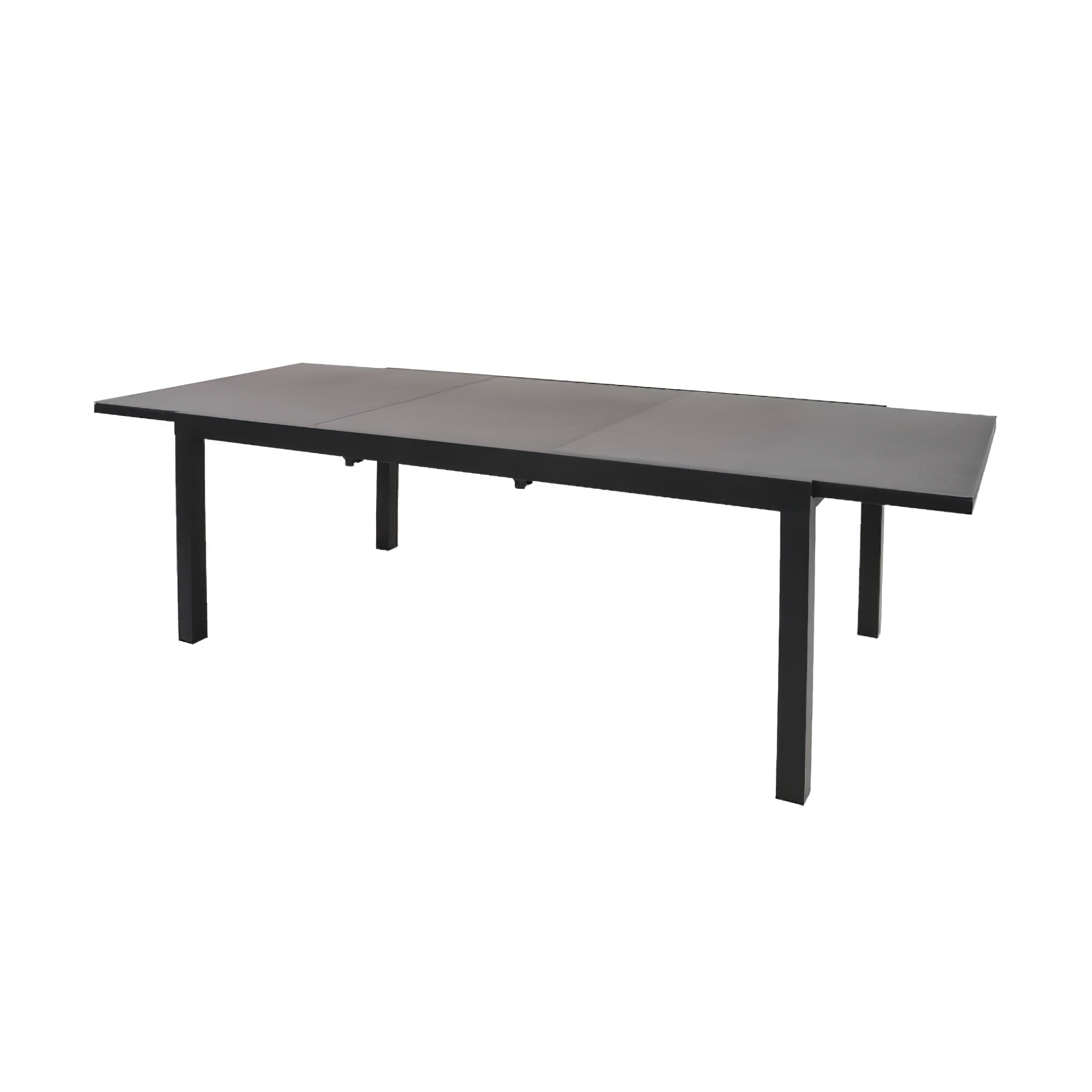 Anthracite Alu Outdoor Table extensible - Table à rallonges Venu