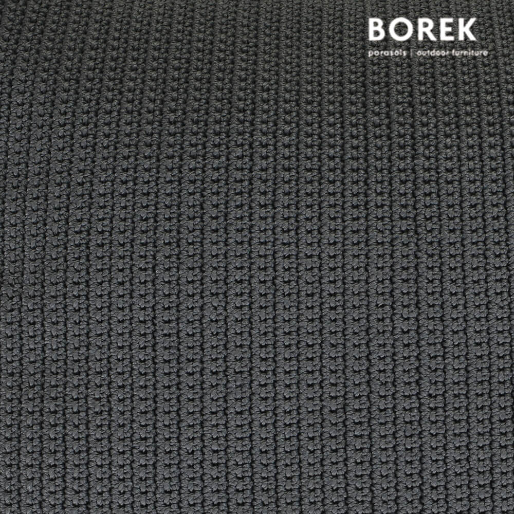Outdoor Coussin décoratif de Borek - beaucoup de couleurs - Corde Ardenza - Crochette Coussin décoratif / Anthracite