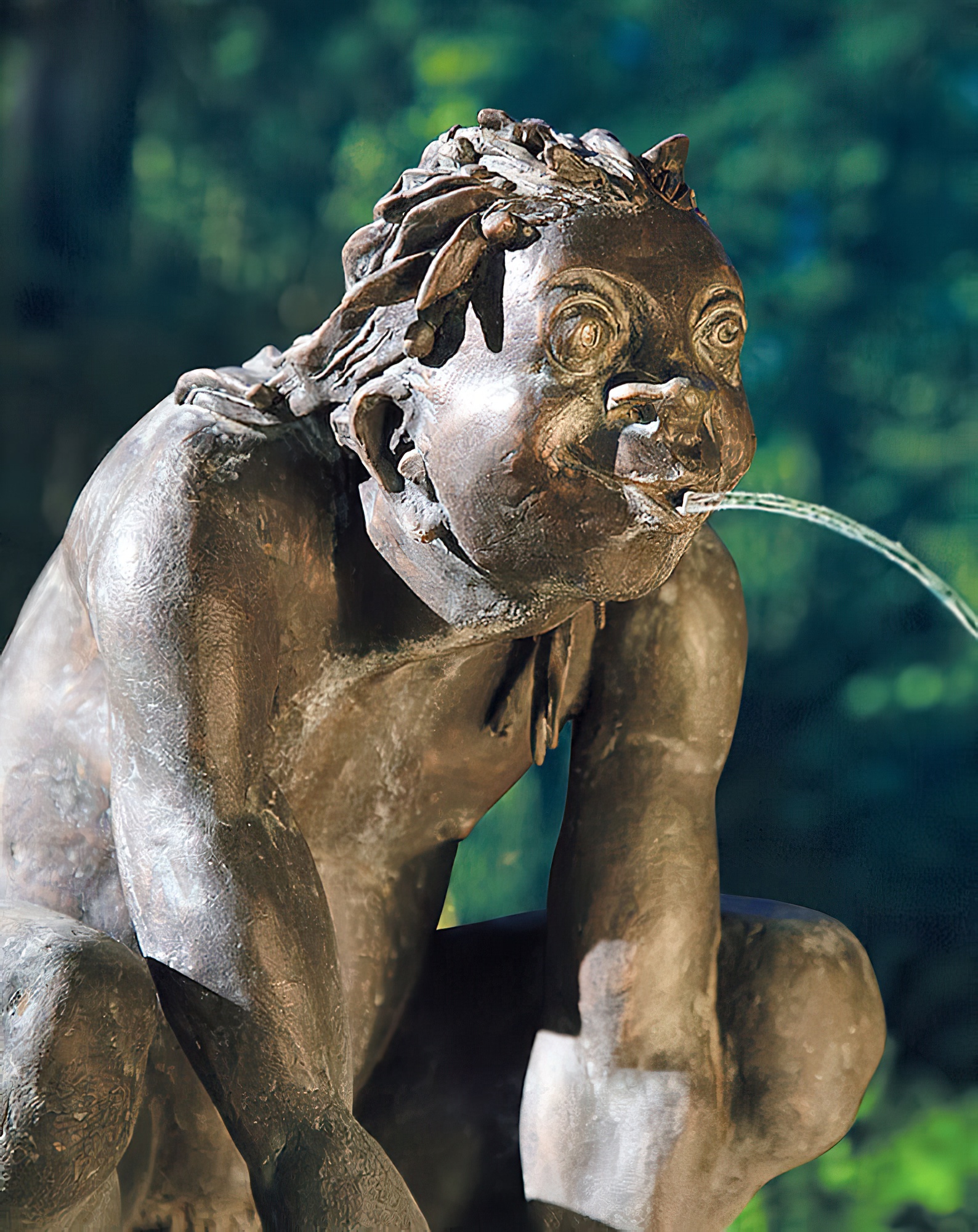 Sculpture en bronze gargouille - figure d'artiste limitée - Le Nix