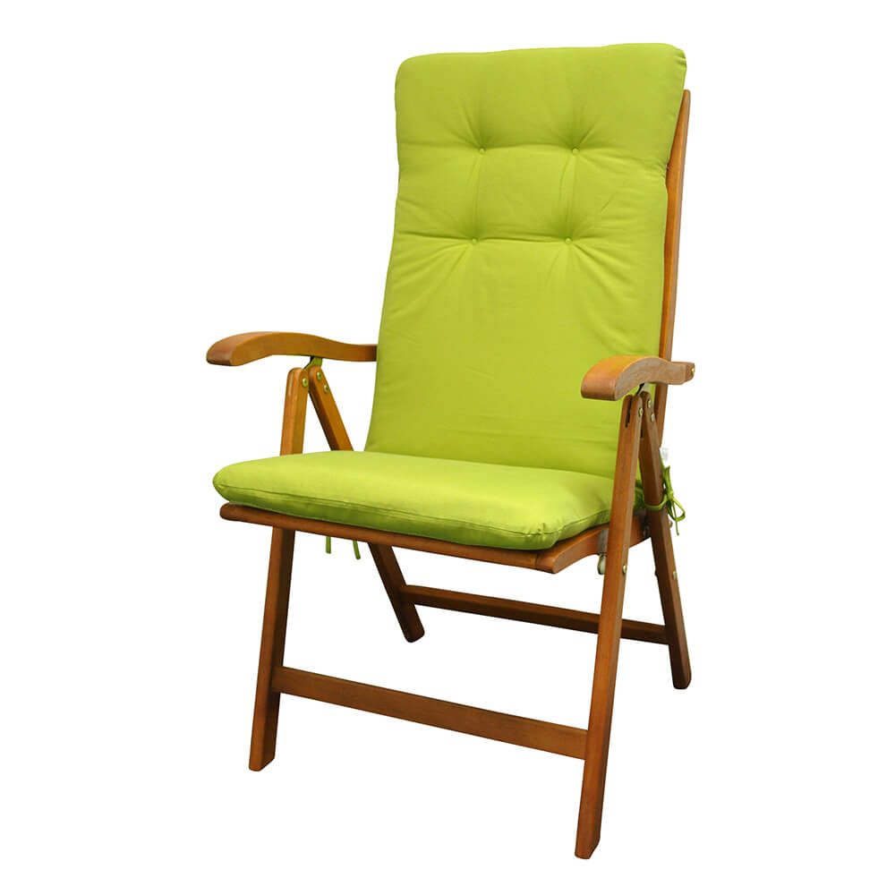 Couvre-siège doux pour chaises de jardin à dossier haut en coton - Picta couvre-chaise / Sable