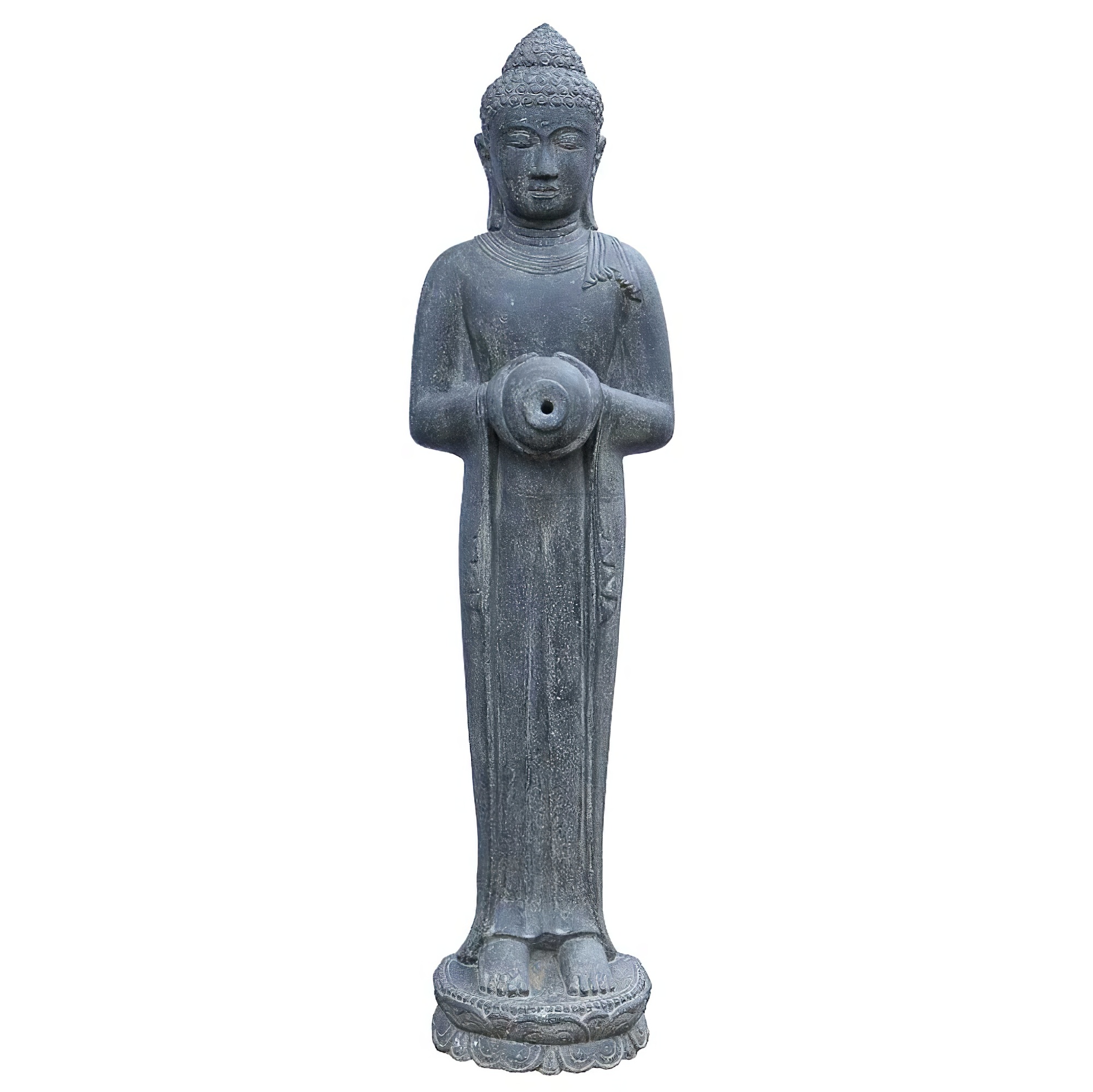 Bouddha avec récipient comme jeu d'eau - Sujata