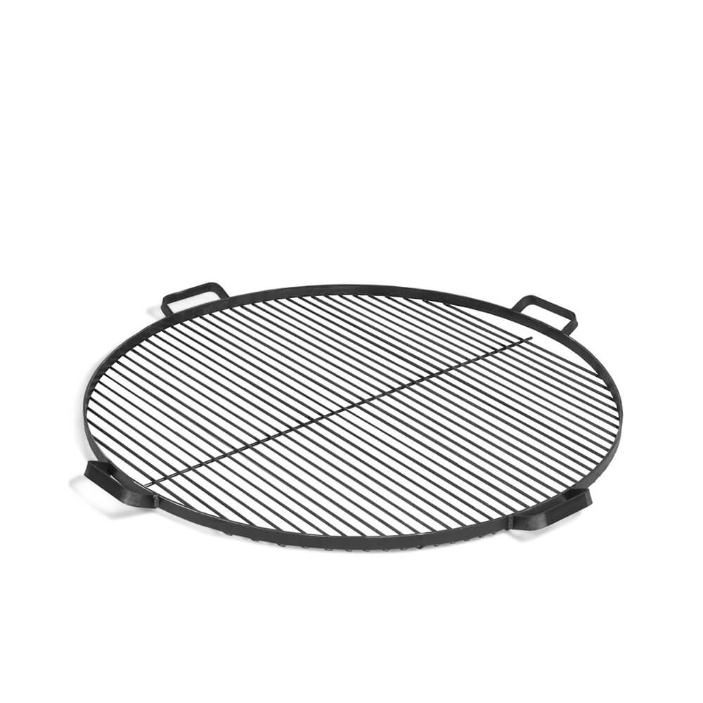 Barbecue de jardin de haute qualité - acier - sur brasero avec poignées - Fogata Barbecue de jardin / plaque de cuisson - grille & poignées / 80cm