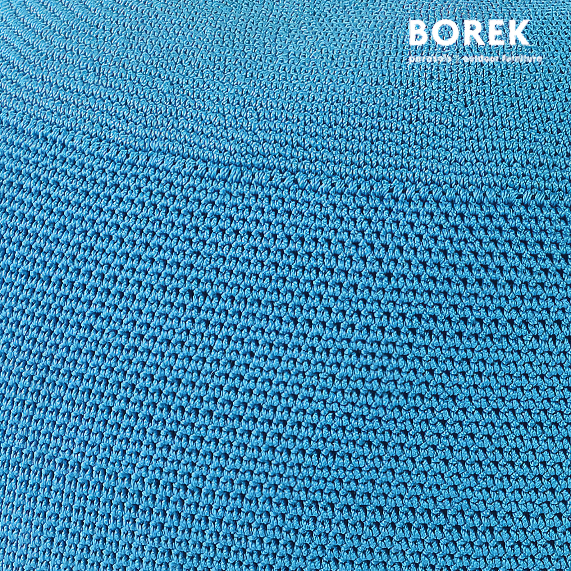 Coussin de sol rond de Borek - turquoise - Corde Ardenza - Coussin Crochette