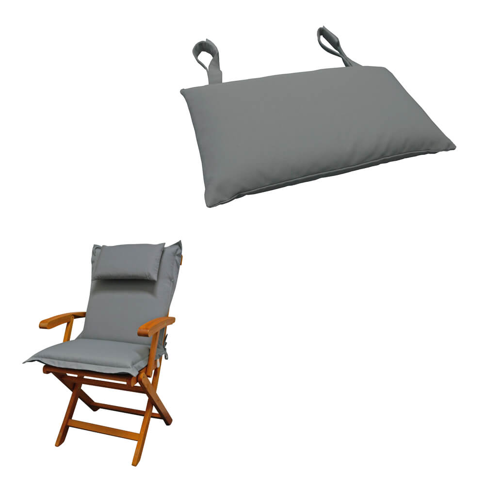 Oreiller confortable pour chaises longues et chaises en bois - Polyester - Mollis Oreiller / Sable