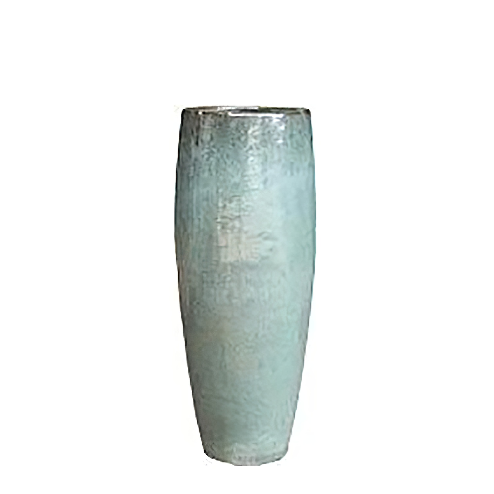 Grand vase de jardin en céramique - rond - Jade - Wutaro