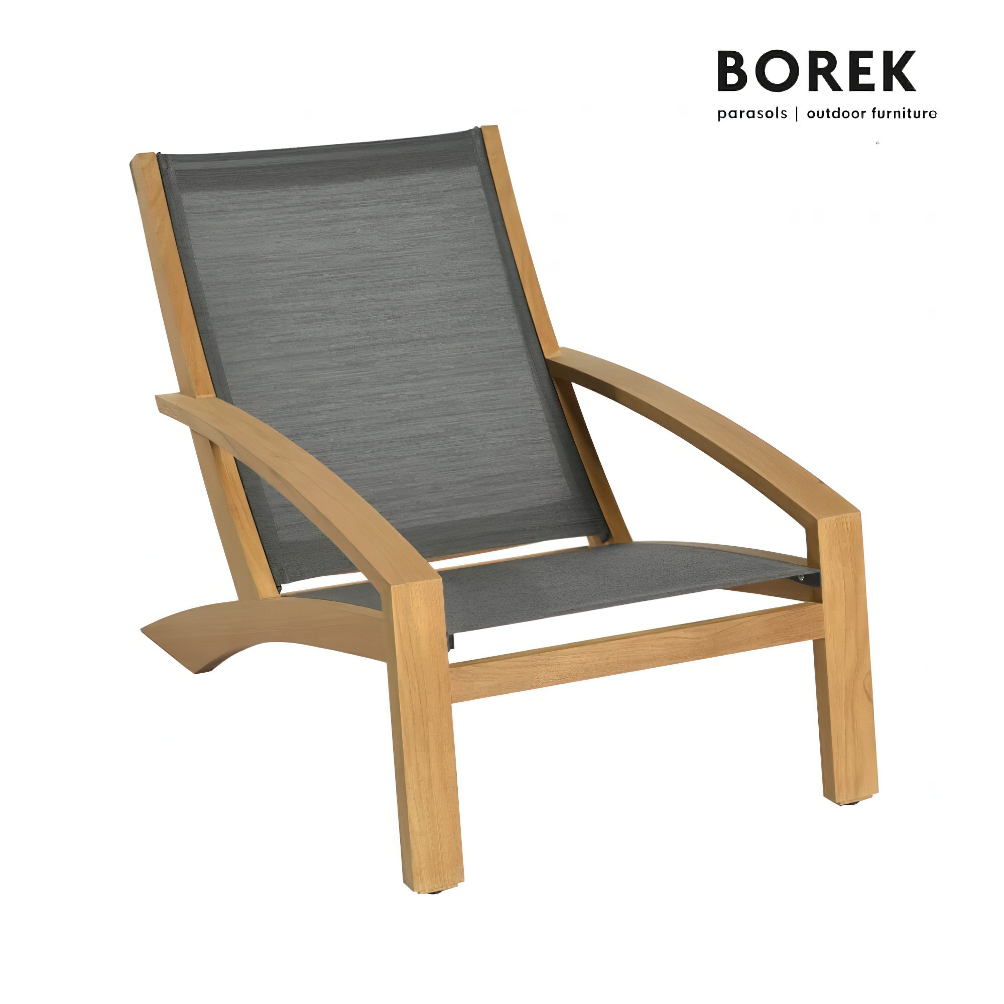 Ensemble tabouret et fauteuil de Borek - Teck - Lounge Luxx