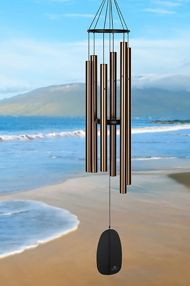 XXL Jeu de sons élégant en aspect bronze - Bells of Paradise - Bronze / 137cm (hauteur)