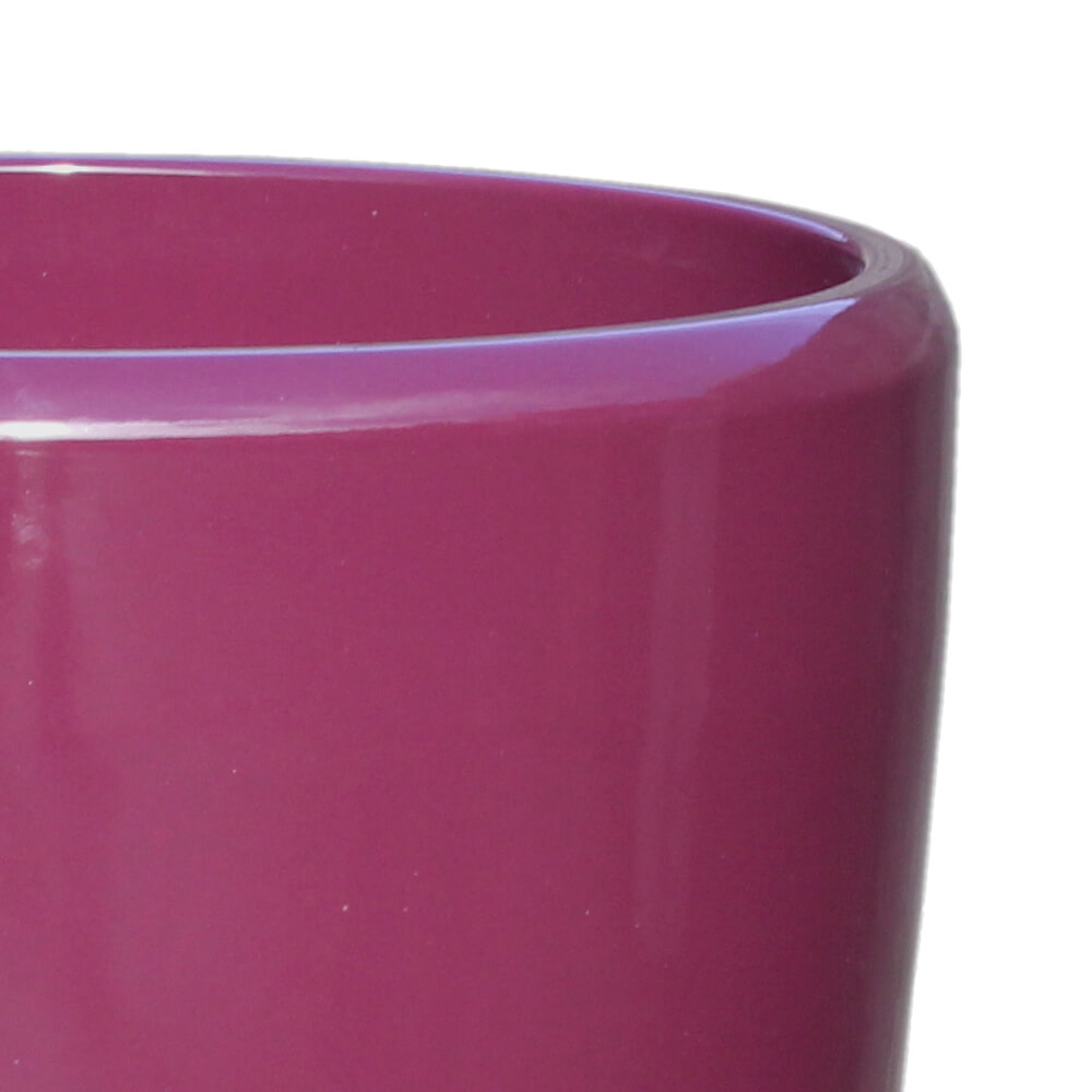 XXL Vase de jardin haut - Grès antigel - fuchsia moderne - Elektra Roza / 45x100cm (DmxH)