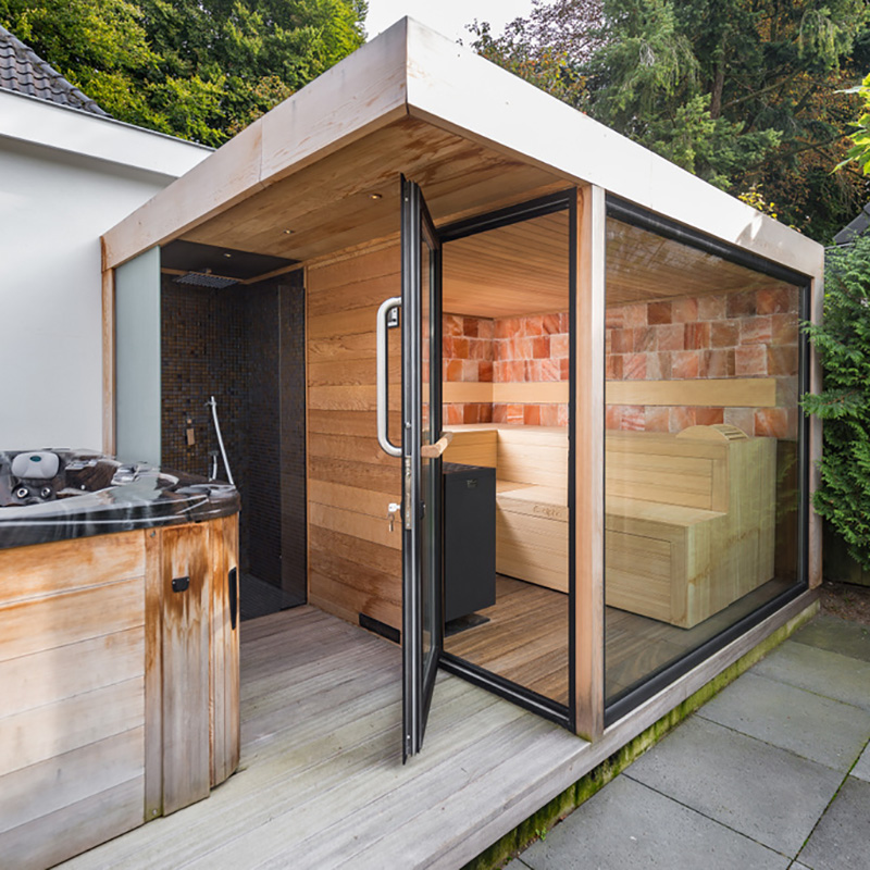 Un poolhouse élégant selon des spécifications individuelles pour le jardin - Poolhouse Amra