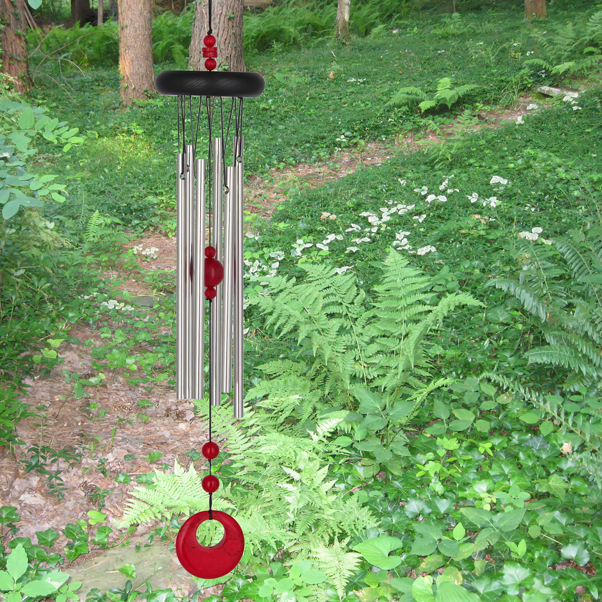 Woodstock Windspiel Woodstock Chakra Chime - Rote Koralle