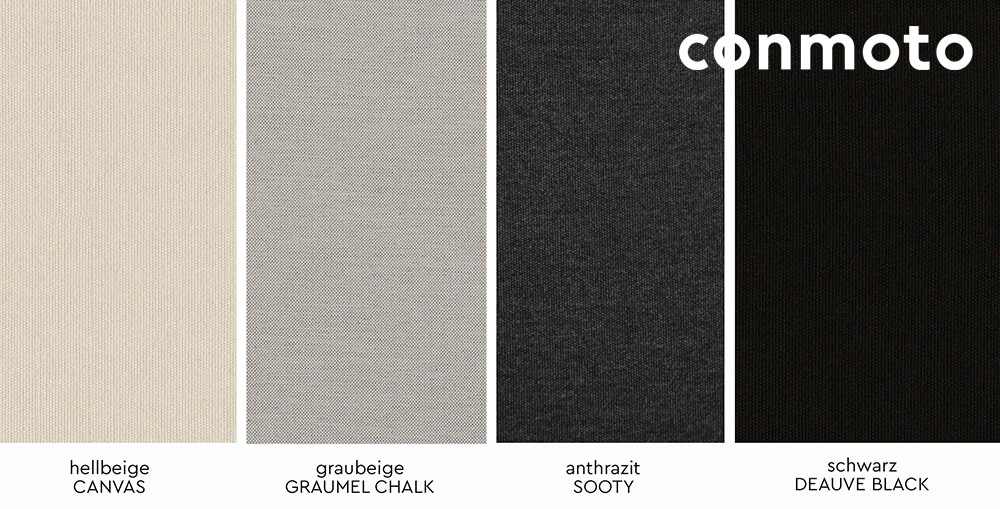 Coussins de canapé confortables pour 3 places/4 places - Riva Coussin de canapé / 12x200x80cm (hxlxp) / Beige clair