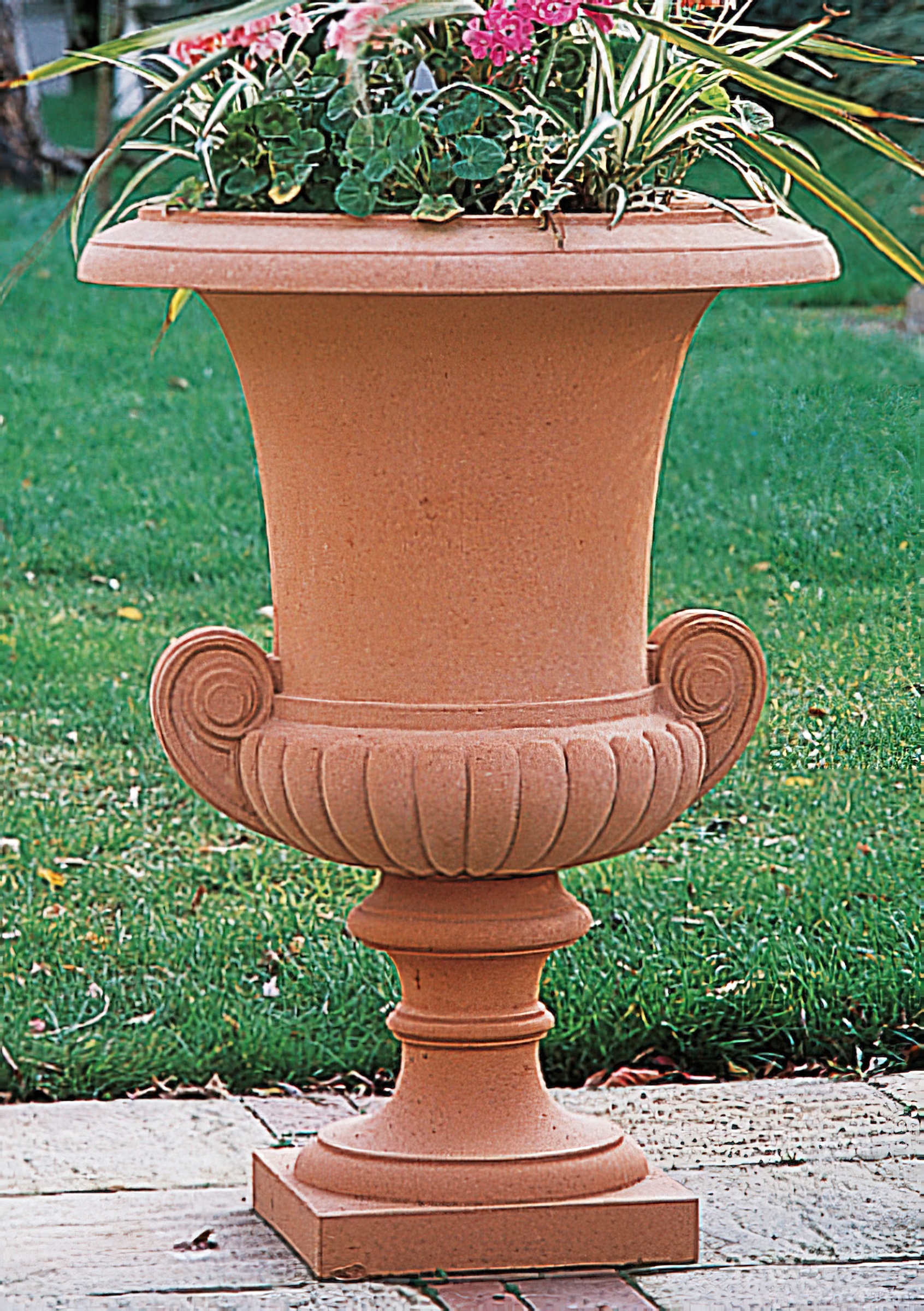 Pot de jardin antique - Aberdeen Park / Terracotta