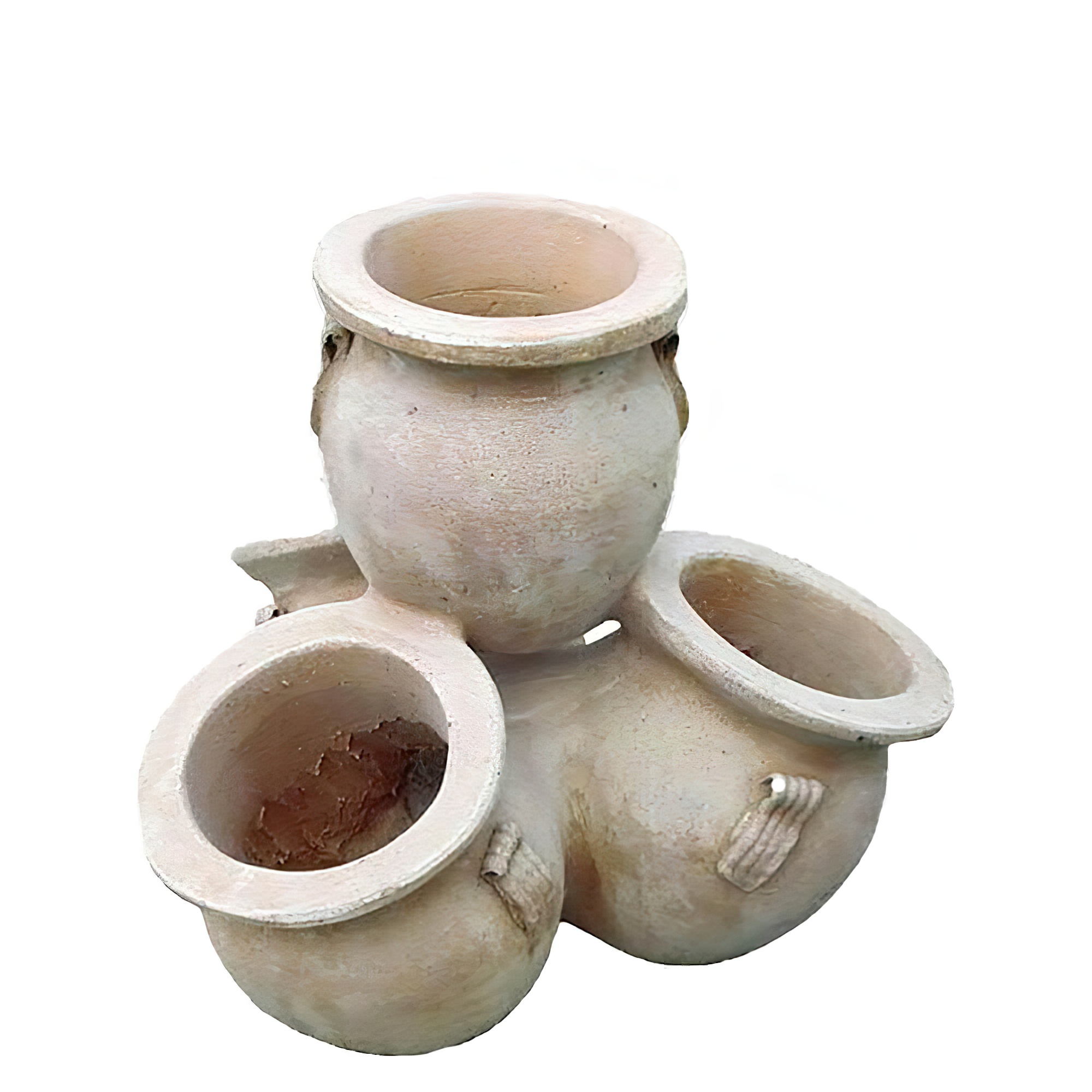 Jardinière spéciale en amphore - pot à herbes - terre cuite - Tafari