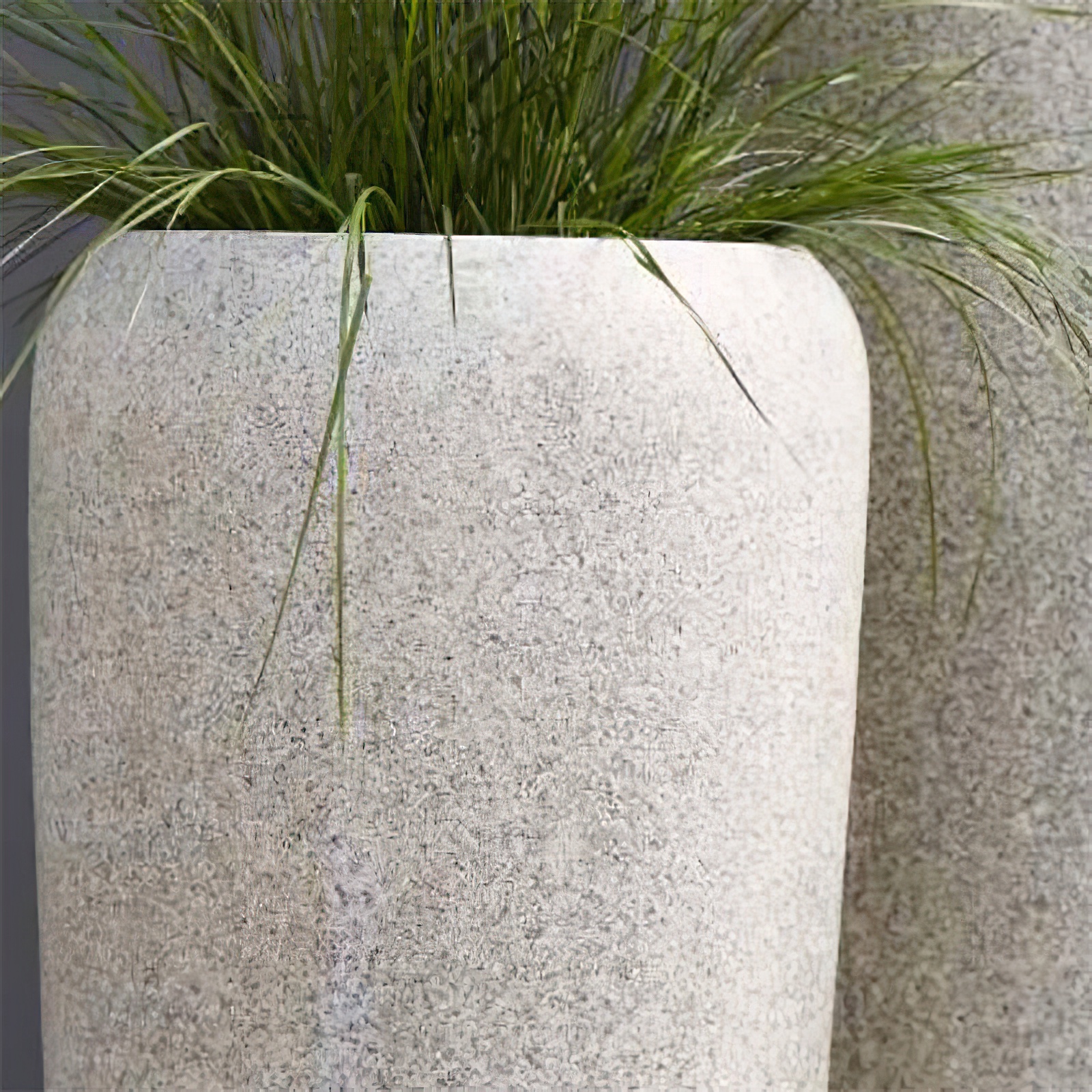 Jardin Pots à plantes en set de 2 - Polystone avec insert - Bobbio