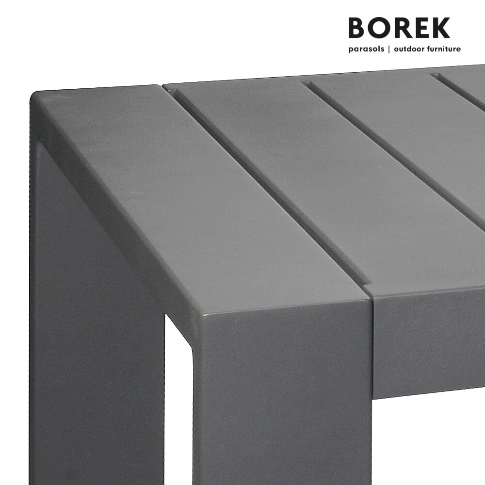 Aluminium Design Table de jardin de Borek - moderne - anthracite - stable - Vitoria Table à manger