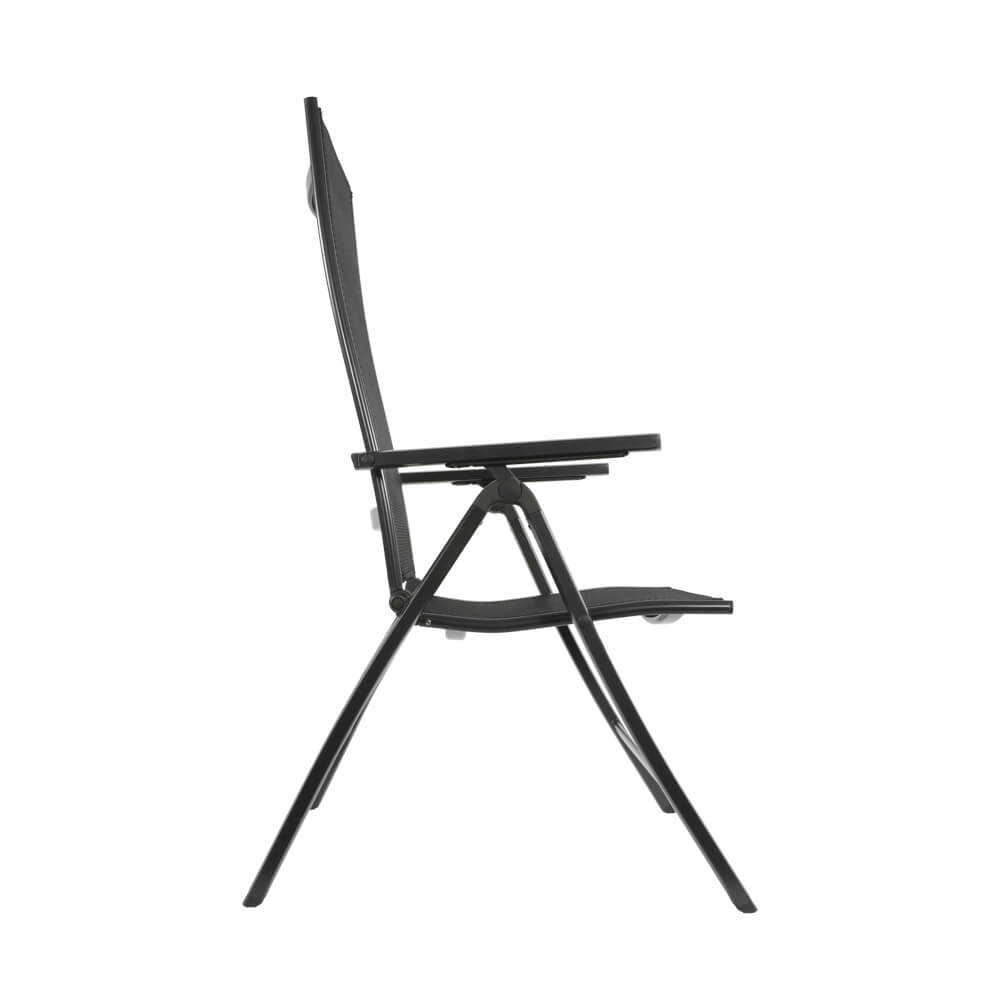 Chaise de jardin à dossier haut Set - réglable en hauteur - Chaise de jardin Torwo