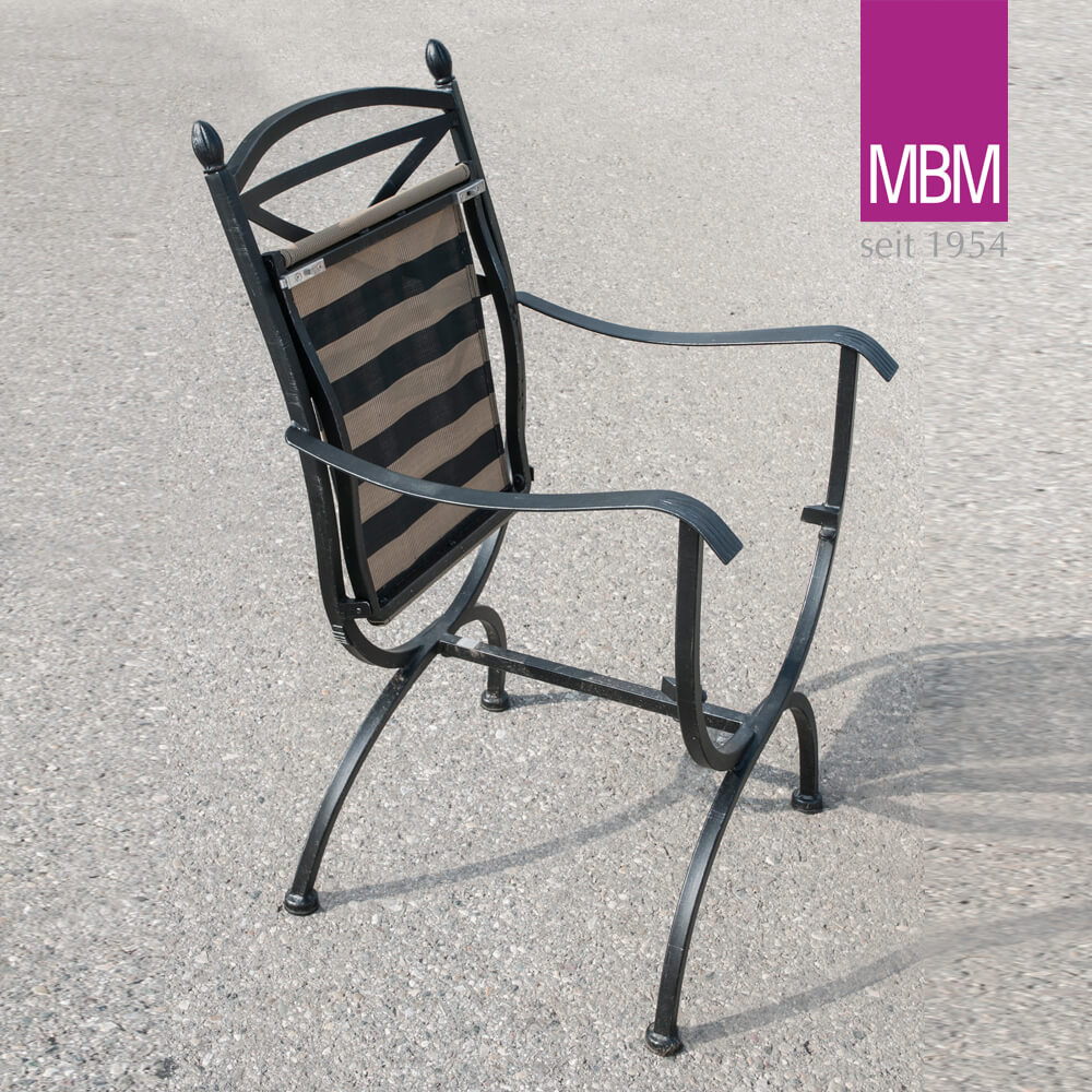 Fauteuil pour balcon & jardin - MBM - Fer forgé - Fauteuil Medici