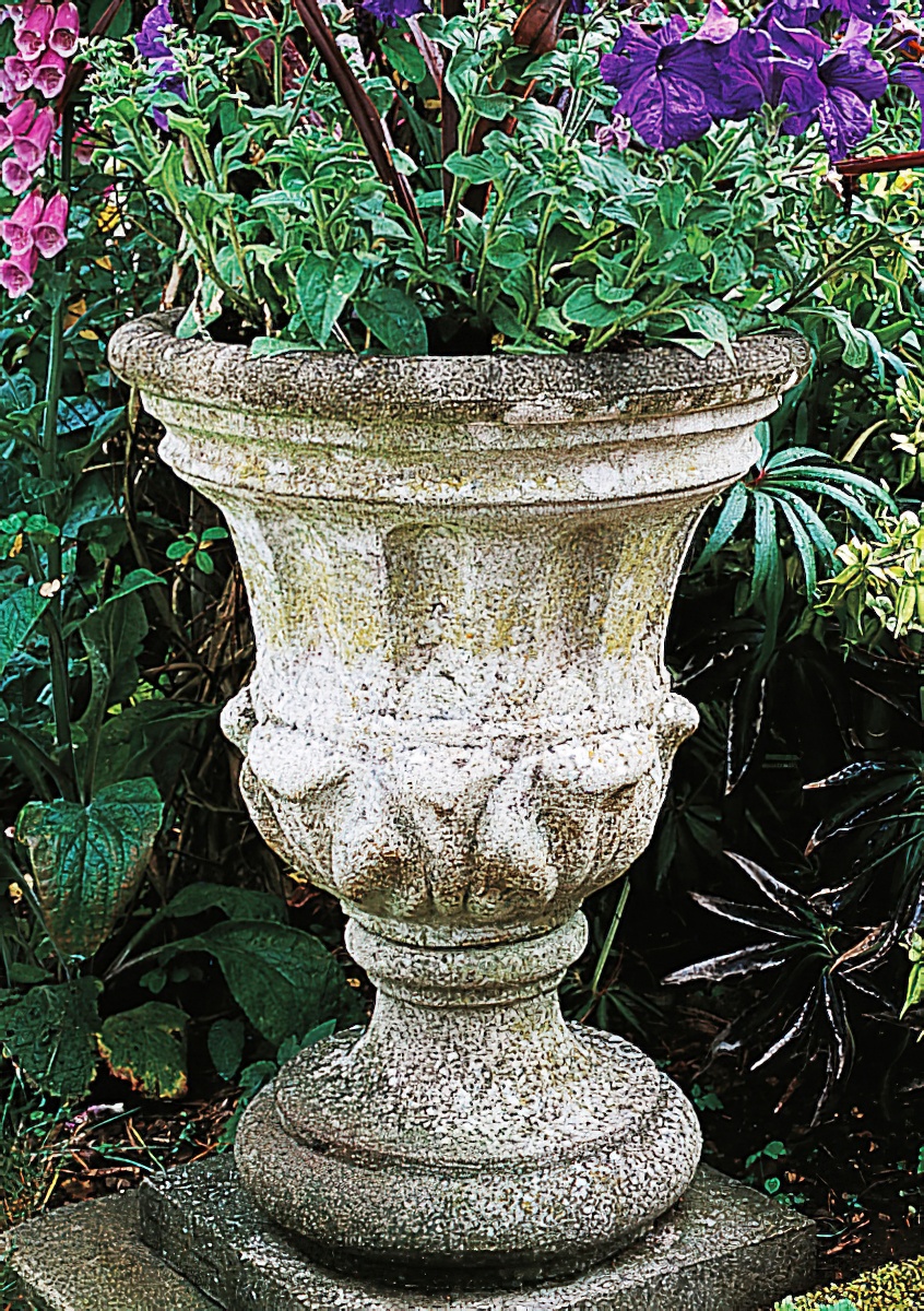 Grande amphore de jardin historique - Albright / Terracotta